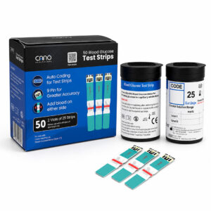 50 Blood Glucose Test Strips V1